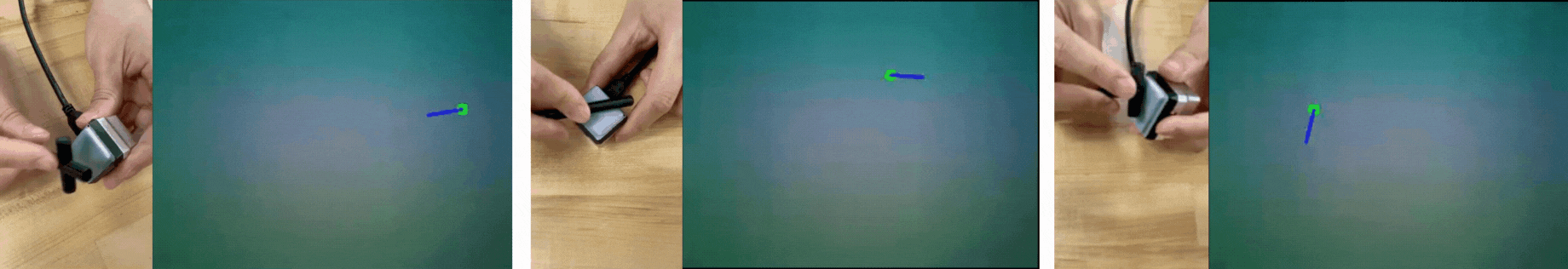 Real-time pose tracking